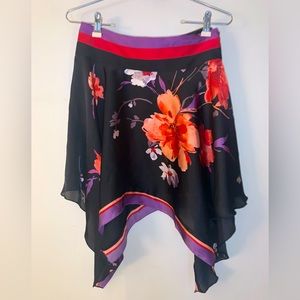 Sheer floral women’s skirt